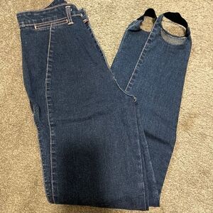 Vintage high waisted puma skinny jeans